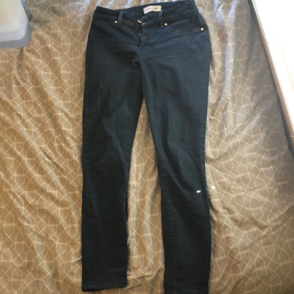 Henry and belle dark wash super skinny ankle size 27